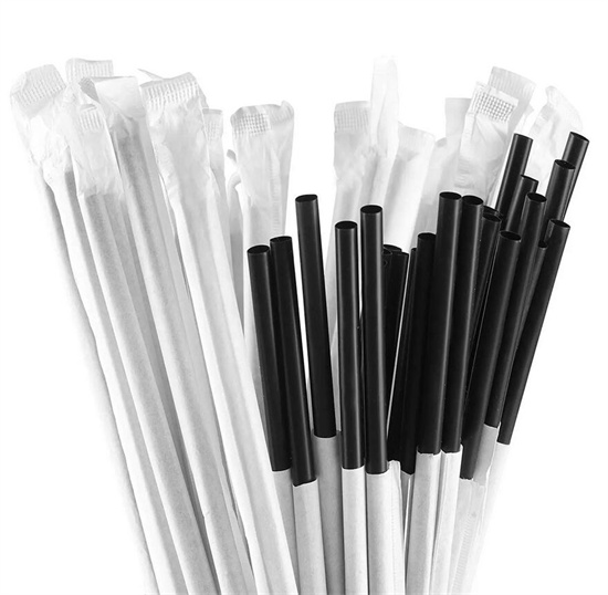 Customized compostable straws